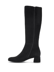 Gabor Calf Fit Medium Ashby Long Legged Suede Black Boots - Image 2 of 5