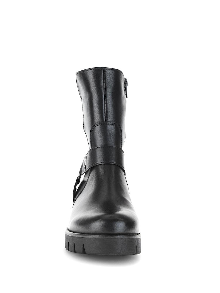 Buy Gabor Burford Leather Ankle Black Boots from the Next UK