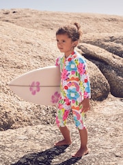Doodle arc-en-ciel - Maillot de bain longue jambe Sunsafe (3mths-8yrs) - Image 1 de 7