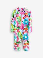 Doodle arc-en-ciel - Maillot de bain longue jambe Sunsafe (3mths-8yrs) - Image 4 de 7