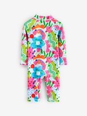 Doodle arc-en-ciel - Maillot de bain longue jambe Sunsafe (3mths-8yrs) - Image 5 de 7