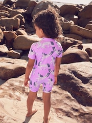 Purple Unicorn Sunsafe Swimsuit (3mths-10yrs) - Image 2 of 8