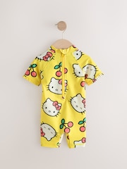 Yellow Hello Kitty License Sunsafe Swimsuit (3mths-7yrs) - Image 6 of 9