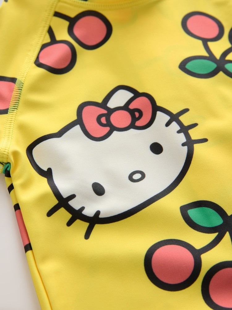 Yellow Hello Kitty License Sunsafe Swimsuit (3mths-7yrs) - Image 9 of 9