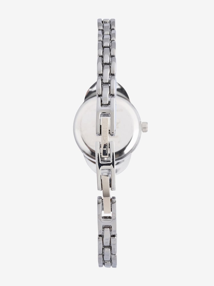 Silver Tone Sparkle Bracelet Watch - Image 2 of 3