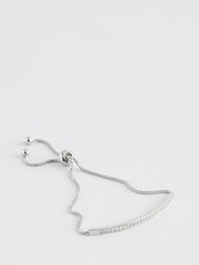 Silver Sparkle Bracelet Watch Set - Image 5 of 5