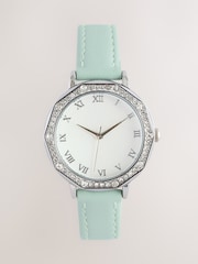 Blue Sparkle PU Watch - Image 3 of 5