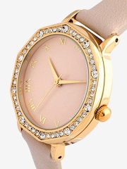 Mink/Pink Sparkle PU Watch - Image 5 of 5