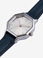 Navy Octagon Dial Watch - Image 4 of 4