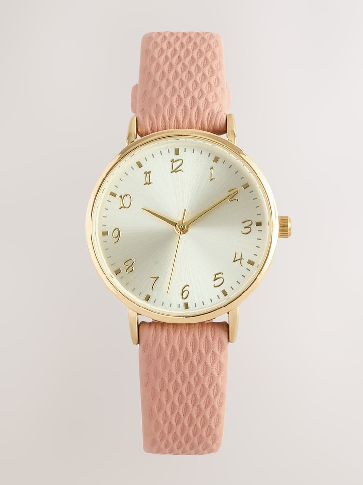 Pink Simple Strap Watch - Image 2 of 4