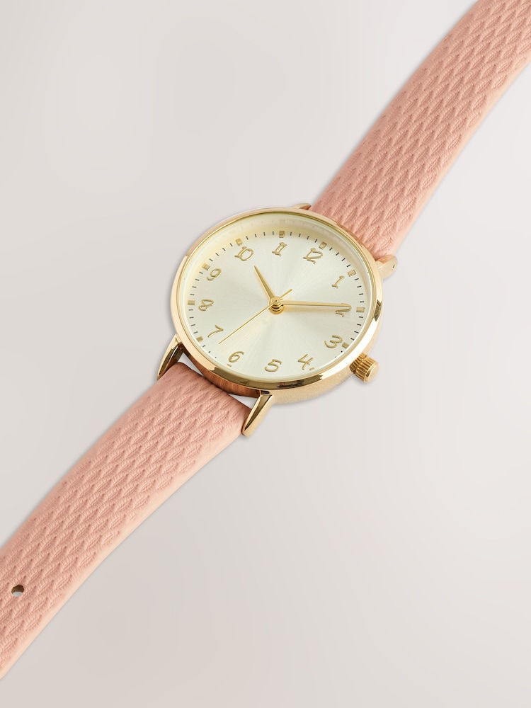 Pink Simple Strap Watch - Image 4 of 4
