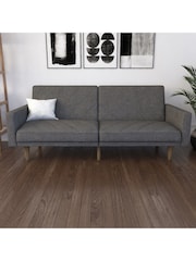 Dorel Home Dark Grey Paxson Linen Sofa Bed - Image 4 of 6