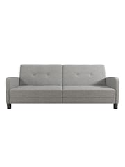 Dorel Home Grey Boston Linen Sofa Bed - Image 3 of 4