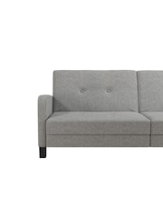 Dorel Home Grey Boston Linen Sofa Bed - Image 4 of 4