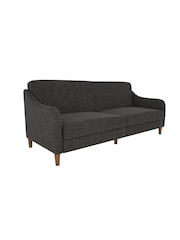Dorel Home Grey Jasper Linen Sprung Sofa Bed - Image 5 of 6