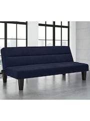 Dorel Home Blue Kebo Velvet Futon - Image 1 of 6
