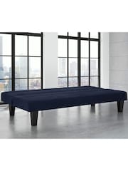 Dorel Home Blue Kebo Velvet Futon - Image 2 of 6