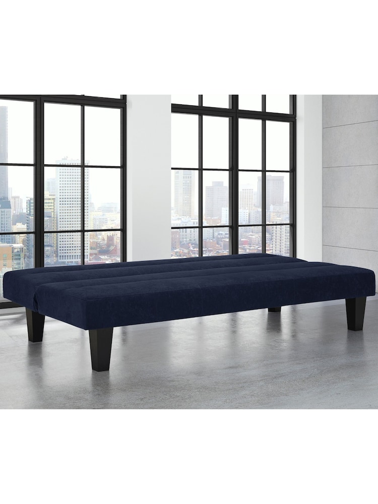 Dorel Home Blue Kebo Velvet Futon - Image 2 of 6