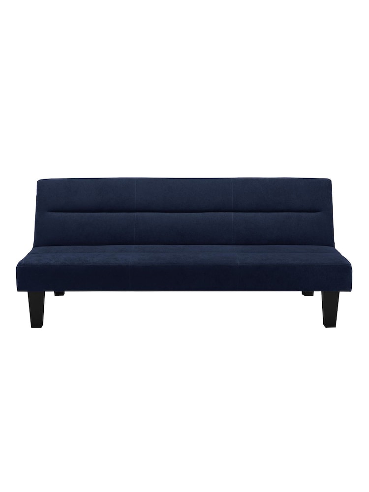 Dorel Home Blue Kebo Velvet Futon - Image 6 of 6