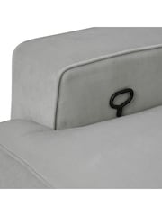 Dorel Home Grey Rylan Swivel & Gliding Recliner Chair - Image 5 of 6