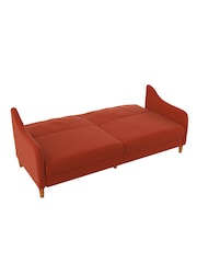Dorel Home Orange Jasper Linen Sprung Sofa Bed - Image 5 of 5