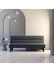 Dorel Home Grey Kebo Velvet Futon - Image 3 of 6