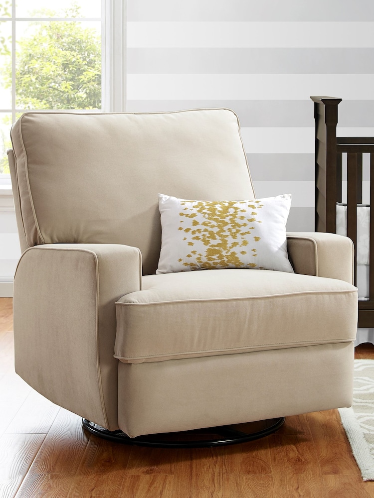 Dorel Home Beige Rylan Swivel & Gliding Recliner Chair - Image 2 of 4