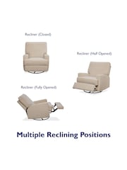 Dorel Home Beige Rylan Swivel & Gliding Recliner Chair - Image 4 of 4