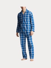 Polo Ralph Lauren Checked 100% Cotton Shirt Pyjama Set - Image 1 of 5