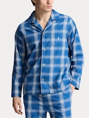 Polo Ralph Lauren Checked 100% Cotton Shirt Pyjama Set - Image 2 of 5