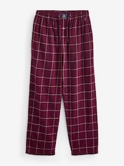 Polo Ralph Lauren Plaid Printed 100% Cotton Flannel Shirt Pyjama Set - Image 3 of 3