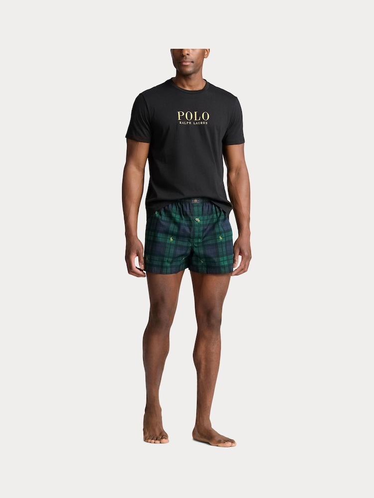 Polo Ralph Lauren 100% Cotton Sleep Black Pyjamas Set - Image 2 of 5