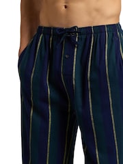 Polo Ralph Lauren Plaid Printed 100% Cotton Flannel Shirt Pyjama Set - Image 5 of 8