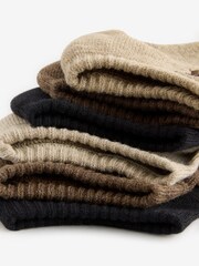 Polo Ralph Lauren Brown Cushioned Low-Cut Socks 6 Pack - Image 3 of 4