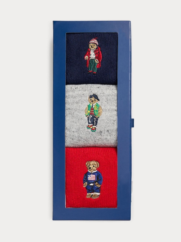 Polo Ralph Lauren Blue BCI Combed Cotton 3 Bears Gift Box - Image 2 of 2