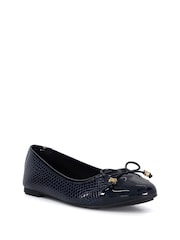 Синий - Балетки Dune London Hallo - Изображение 3 из 6