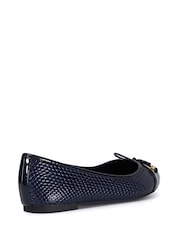 Синий - Балетки Dune London Hallo - Изображение 4 из 6