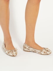 Cream - Balerinke Dune London Hallo Charm Trim - Slika 3 iz 8
