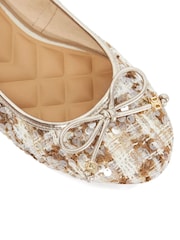 Cream - Balerinke Dune London Hallo Charm Trim - Slika 8 iz 8