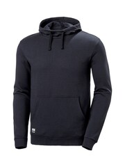 Helly Hansen Blue Manchester 100% Cotton Hoodie - Image 4 of 5