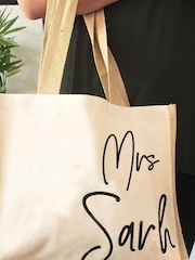 Solesmith Cream Personalised Teacher Gift Jute Bag - Image 2 of 6