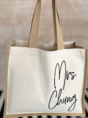 Solesmith Cream Personalised Teacher Gift Jute Bag - Image 4 of 6