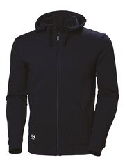 Helly Hansen Blue Manchester Zip 100% Cotton Hoodie - Image 4 of 4