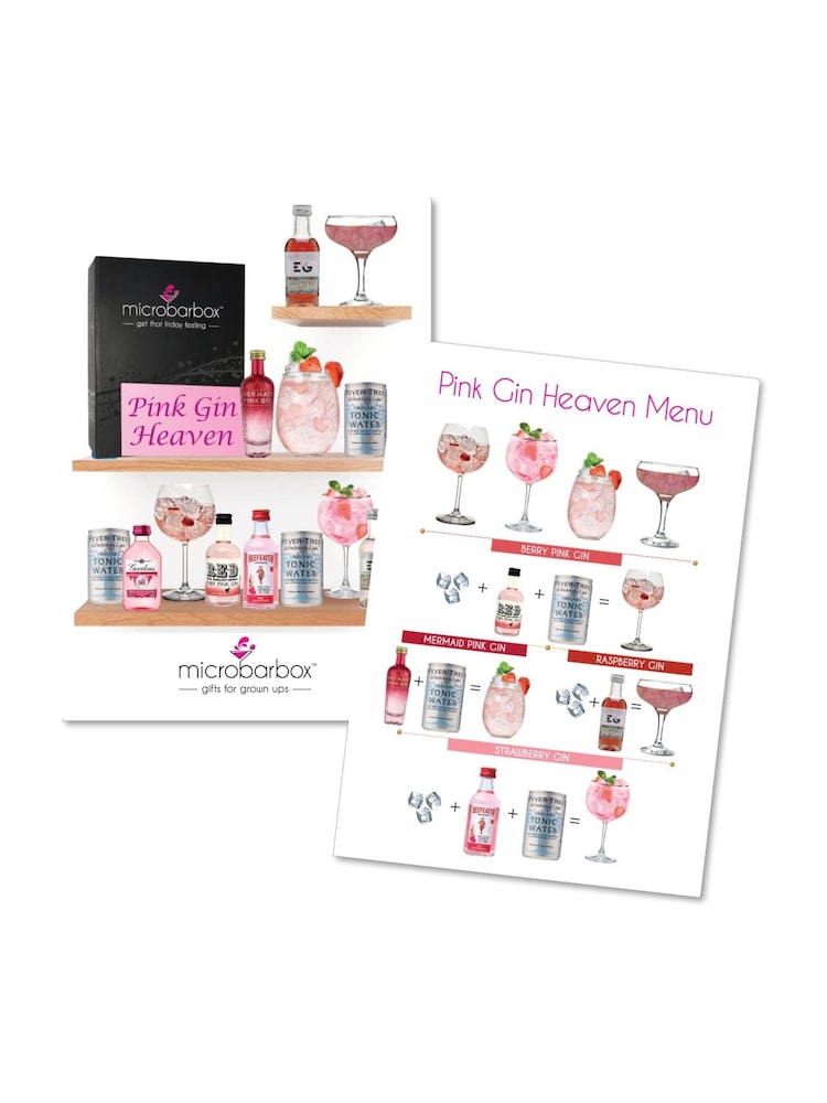 MicroBarBox Pink Gin Heaven Gift Set - Image 3 of 3