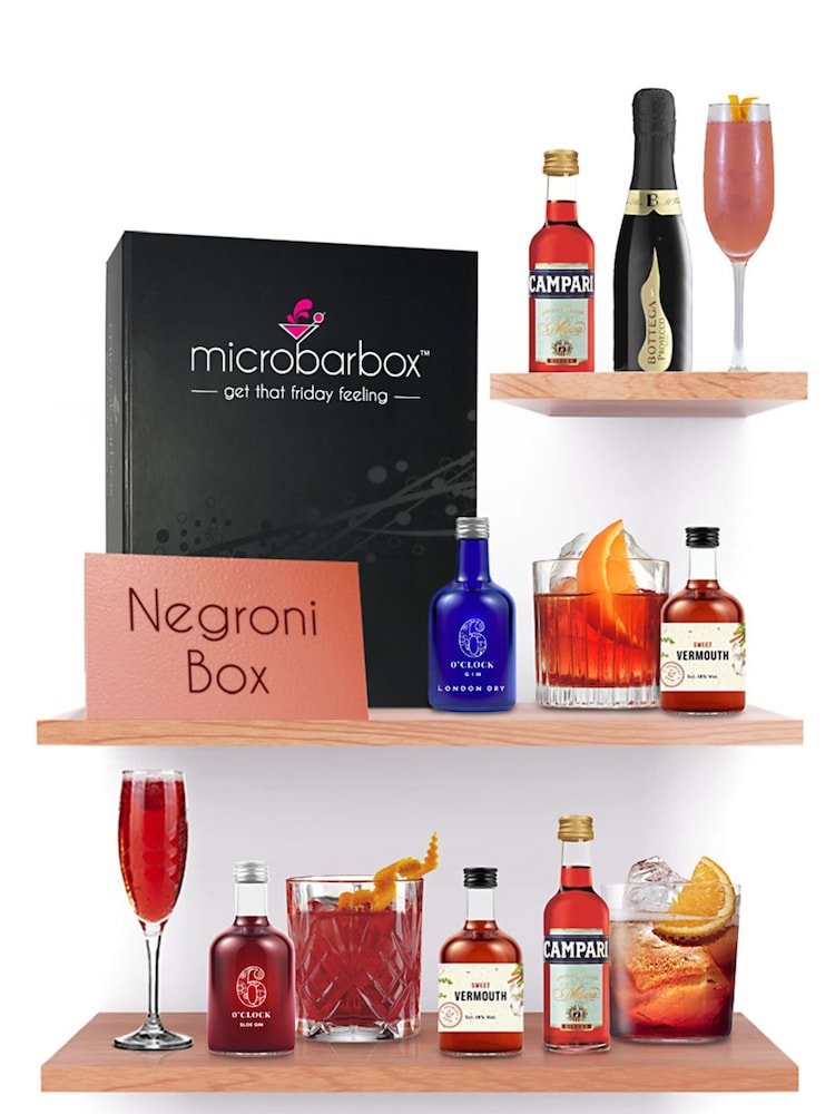 MicroBarBox Negroni Cocktail Gift Set - Image 4 of 4