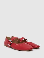 Schuh Lucy Studded Ballerinas - Image 2 of 4
