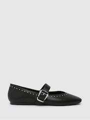 Schuh Lucy Studded Ballerinas - Image 1 of 4