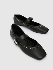 Schuh Lucy Studded Ballerinas - Image 3 of 4