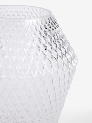 Glass Facet Vase - صورة 4 من 4