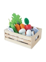 Le Toy Van Harvest Vegetable Wooden Food Crate - Image 1 of 3